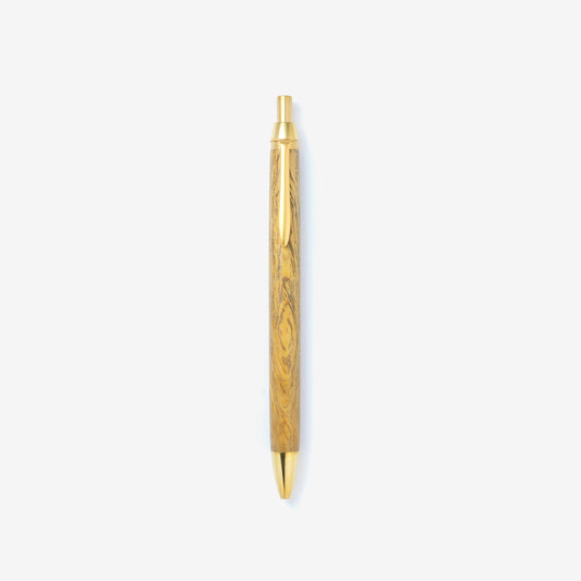 Handcrafted ballpoint pen - シラガシ