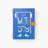 B6 notebook - Daijiro Ohara/We write with joy(Blue)