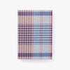 A5 notebook - Bishu red plaid