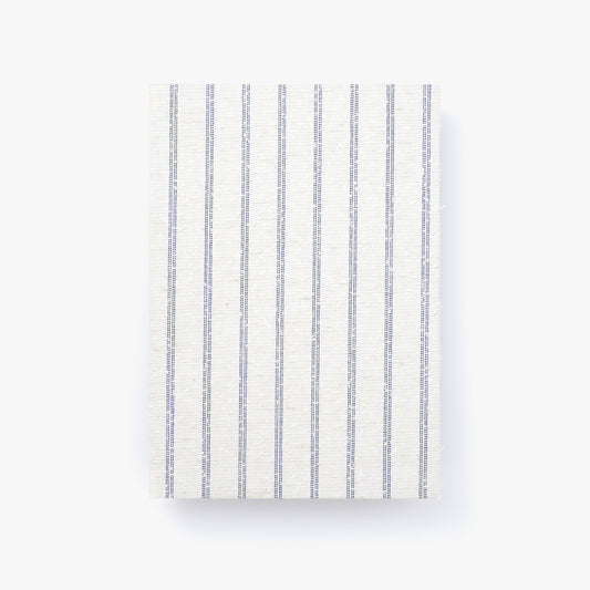 A5 notebook - Bishu blue stripe