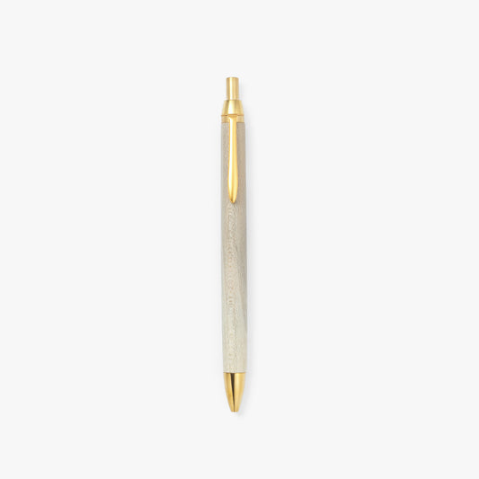 Handcrafted ballpoint pen - クロガネモチ