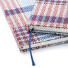 A5 notebook - Bishu red plaid
