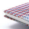 A5 notebook - Bishu red plaid