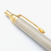 Handcrafted ballpoint pen - Round leaf holly