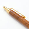 Handcrafted ballpoint pen - Burma padauk