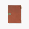 B6 notebook - Leather / Brown