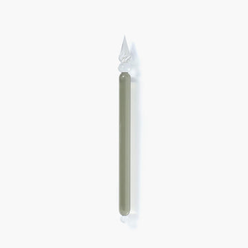 Lauscha glass pen - Grey