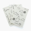 Postcard set - Stamps