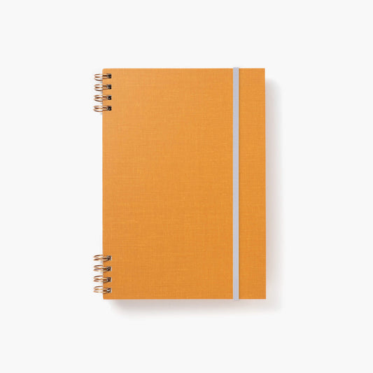 B6 notebook - 製本クロス / Orange