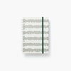 Mini notebook - Edamame stripe