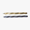 Twisted ballpoint pen - Antique black